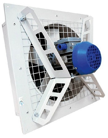 Вентилятор осевой оконный