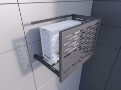 Корзины для кондиционеров на фасаде