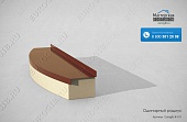 Планка с двойным радиусом